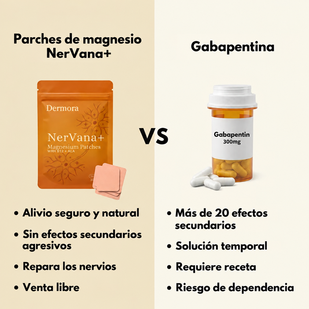 parches para neuropatia