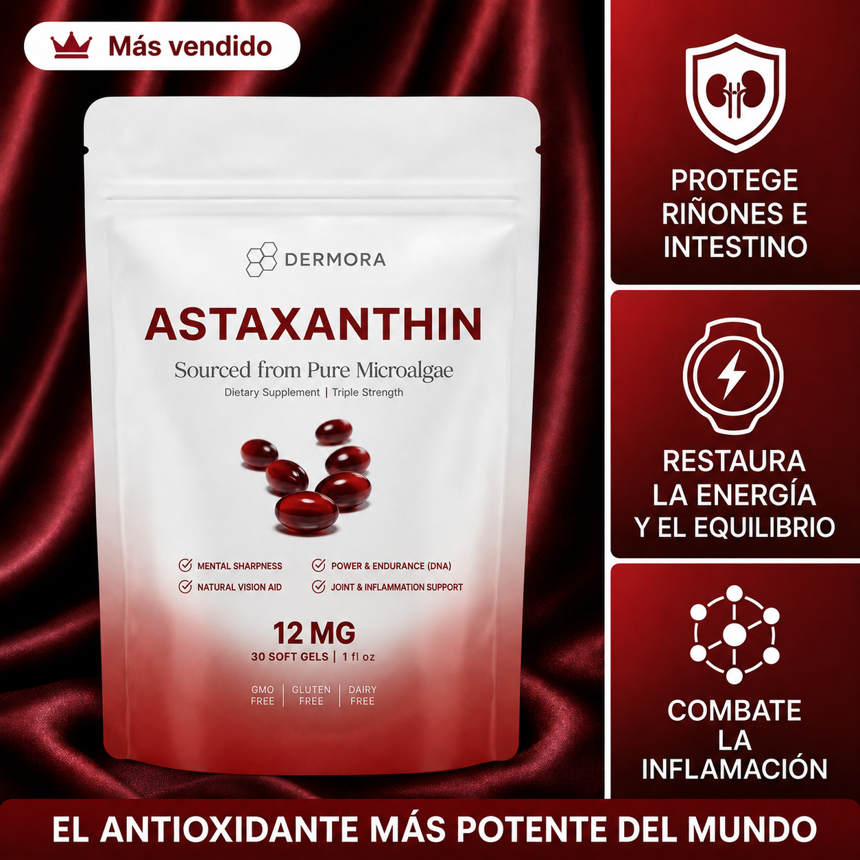 capsulas de astaxantina