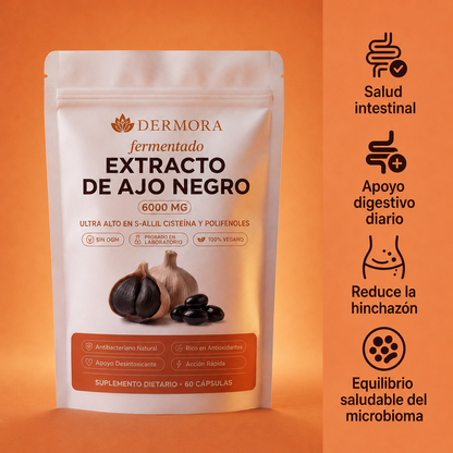 capsulas de ajo fermentado