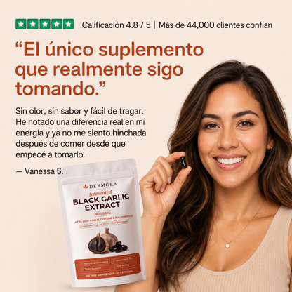 capsulas de ajo fermentado